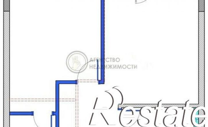 1-комн квартира улица Родины, 26Б,  д. 26Б