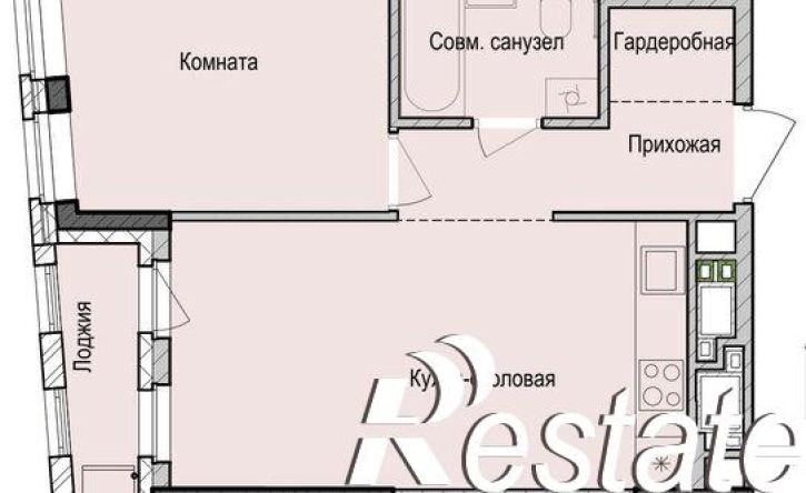 1-комн квартира в новом доме ул Бухарская, 32,  д. 32